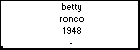 betty ronco