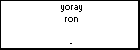 yoray ron